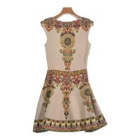 ราคา Valentino Dress beige Women yellow red overall pattern Direct from Japan Secondhand (54904006204)