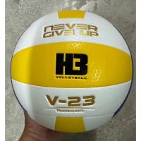 ราคา ลูกวอลเลย์บอล H3 Never Give UP รุ่น V-23 ของแท้ 100%ลายเทคเจอร์ลูกกอลฟ์ (41624306068)