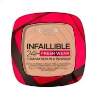 ราคา L’OREAL - Infaillible 24H เบอร์ 245 Fresh Wear Foundation In A Powder (9g.) แป้งผสมรองพื้น คุ (24492134721)