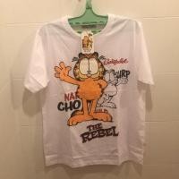 ราคา เสื้อยืดลิขสิทธิ์ ลาย Garfield กาฟิว ไซส์ FF ขนาดอก 42-44 นิ้ว (2044575259)