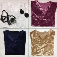 ราคา เสื้อกำมะหยี่ สาวอวบ (1007474900)