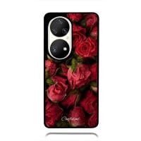 ราคา HUAWEI P50 P40 P30 P20 Pro TPU Rubber Softcase มั่นใจ Roses เคสโทรศัพท์ (55906165599)
