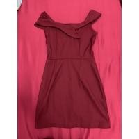 ราคา เดรสมือสองสภาพดี เดรสสั้นปาดไหล่มือสองสภาพนางฟ้า (13266557154)