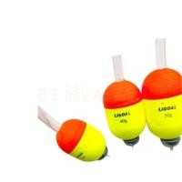 ราคา Ligoal 143 Float with Sinker Orange Yellow Fishing Float with Weights 30g, 40g, 50g Fishing Float Sea & River (53103605079)