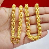 ราคา สร้อยคอทอง ความยาว 26 นิ้ว น้ำหนักเทียบเท่า 5 บาท ทองชุบ ลายมีนาคั่นหัวจรวด พร้อมส่ง (55905059920)