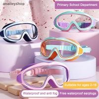 ราคา [Analleyshop] แว่นตาว่ายน้ํากลางแจ้ง Anti-Fog Wide View ดําน้ําแว่นตาว่ายน้ําพร้อมที่อุดหูสําหรับผู้ใหญ่เยาวชน [th] (27951840885)