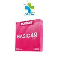 ราคา Dumont ดูมองต์ ถุงยางอนามัย ขนาด 49 mm. ผิวเรียบ [รุ่น Basic] [3 ชิ้น] [1 กล่อง] ถุงยาง 49 ดูมองต์เบสิค (25234219084)