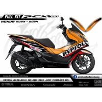 ราคา สติ๊กเกอร์แต่งลายรถ HONDA PCX 160 2022 ลาย Repsol (28927119056)