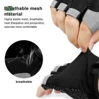 ราคา [เอเคพี] ไม่จํากัดเพศ ครึ่งนิ้วถุงมือตกปลาขี่จักรยานระบายอากาศกันลื่นกลางแจ้งจักรยานถนนถุงมือรถจักรยานยนต์ฤดูร้อนยิมถุงมือกีฬาด (51505774823)