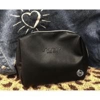 ราคา กระเป๋า Shiseido Black Cosmetic Pouch สีดำ ซิปสีทอง (9207148402)