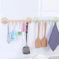 ราคา HomeDee ที่แขวน6ตะขอ ราวติดผนัง ราวแขวนผ้า6ตะขอ ที่แขวนอเนกประสงค์ ไม่ต้องเจาะผนัง ตะขอแขวนผ้า ราวติดผนัง (28490131345)