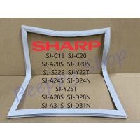 ราคา ยางตู้เย็น Sharp รุ่น SJ-C15/C19/C20/A20S/D20N/S22E/Y22T/A24S/D24N/Y25/S27M/A28S/D28N/A31S/D31N/A32S/X230T/S25E ของแท้ (2379704989)