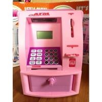 ราคา ตู้ ATM ออมสิน กระปุกออมสิน ATM สีชมพู (62211921)