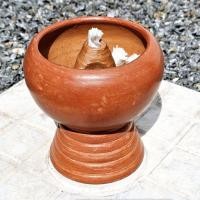 ราคา ตะเกียงน้ำมันพืชขนาดใหญ่ ราคาชิ้นละ 85 บาท กว้าง10cm สูง12.5 cm #ตะเกียงน้ำมัน (22620353570)