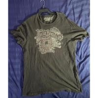 ราคา เสื้อยืดมือสอง Lucky Brand 90’ Tee ตะเข็บเดี่ยว บน-ล่าง (25751113608)