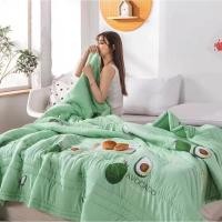 ราคา ผ้าห่มนวม ใยไหมกันไรฝุ่น ไซค์ 6ฟุต เกรด A ผ้าห่มใยไหม ใช้งานได้2ฝั่ง คละลาย เเถมฟรี กระเป๋า (28269572140)