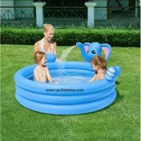 ราคา สระน้ำเป่าลม ช้างพ่นน้ำได้ 5 ฟุต แถมที่สูบลม (1909774653)