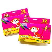 ราคา [♥สินค้าพร้อมส่ง♥]Kid Art สีเทียนขนาดซุปเปอร์จัมโบ้ 12 สี Super Jumbo Crayons (15518639202)