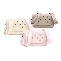 ราคา Hello Polo cutie bag กระเป๋าสะพายข้างผู้หญิง cross body วัสดุ EVA กันน้ำ (24043441150)