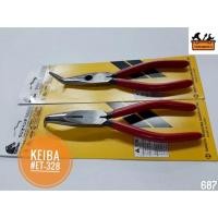ราคา KEIBA #ET-328-8” : คีมปากแหลม ปลายงอ 8” (5036061422)