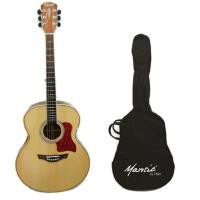 ราคา VIVID กีต้าร์โปร่ง รุ่นV-42J/N ทรงจัมโบ้คอเว้าไม้มะฮอกกานีแท้ทั้งตัว+แถมกระเป๋า (877378421)