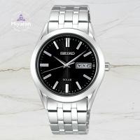 ราคา Seiko Selection Sbpx083 Sapphire Crystal Stainless Steel Eco-Drive Watch Black Dial (47552923434)