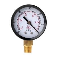 ราคา RUN แบบพกพา Dual Scale Dial Gauge 1 4 NPT -30HG 0PS เครื่องวัดความดันสูญญากาศ Manometer 2 Dial Digital Pressure Gauge (57055881886)