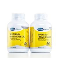 ราคา Exp.7/2027 (100 แคปซูล x2 ขวด) Mega We Care Evening Primrose Oil 1000mg (775871237)
