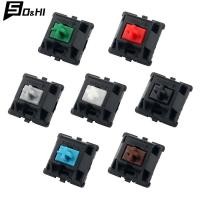 ราคา Cherry MX Switch Mechanical Keyboard Silver Pink MX Brown Blue Switch 3 Pin Cherry Bright For Mechanical Keyboard (28940116032)
