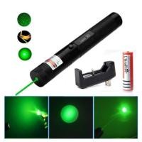 ราคา Laser303 เลเซอร์แสงสีเขียว Green Laser Pointer เลเซอร์แรงสูงรุ่น 303 ลำแสงสีเขียว ตัวใหญ่ (Green laser) (6761319989)
