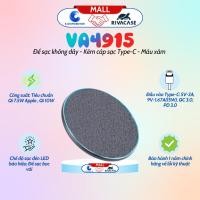 ราคา [FAST] แท่นชาร์จไร้สาย Rivacase VA4915 VR3 - รวมสายชาร์จ Type-C - สินค้าของแท้ (27423783545)