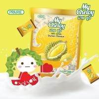 ราคา มายชูวี่ มิลค์แคนดี้ ทุเรียน 360ก. ลูกอมนมเคี้ยวหนึบสอดไส้กลิ่นทุเรียน ขนาด 360 กรัม / My Chewy Milk Candy Durian 360g. (2303173271)