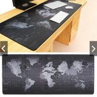 ราคา แผ่นรองเม้าส์ Mouse pad แผ่นรองเมาส์ลายแผนที่โลก (ขนาด 80 x 30 cm) ส่งฟรี !! (13371118360)