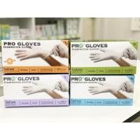 ราคา ถุงมือยาง ทางการแพทย์ ใช้สำหรับตรวจโรค โปรโกลฟ PROGLOVES มีแป้ง 1 กล่อง มี 50 คู่ ไซส์ XS S M L (6547189422)