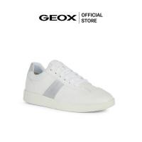 ราคา GEOX รองเท้าผ้าใบผู้หญิง รุ่น D MELEDA - WHITE/SILVER FW24 (D45UGBC0007F_F4WTSI) (27756974487)