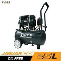 ราคา แท้ ส่งด่วน TIGER ปั๊มลม Oil free ปั๊มลมชนิดเงียบ JAGUAR-25 25ลิตร 25L PUMA แบบไร้น้ำมัน ปั๊มลมออยฟรี ปั้มลม (5661197523)