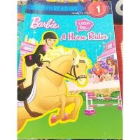 ราคา Barbie A Horse Rider นิทานภาษาอังกฤษ มือสอง หนังสือบาร์บี้ Step into Reading Step 1 ปกอ่อน (23451180704)