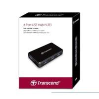 ราคา USB HUB (ยูเอสบีฮับ) TRANSCEND USB3.0 4-Port HUB (22519974714)