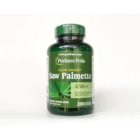 ราคา Saw Palmetto 450 mg 200 capsules (Puritan's Pride) (7768177860)