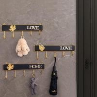ราคา ที่แขวนติดผนัง ที่แขวนหมวก&กุญแจติดผนัง ตะขอแขวน ที่แขวนผนังแฟชั่น (14726586989)