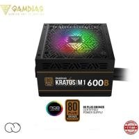 ราคา GAMDIAS KRATOS M1-600W 80 Plus BRONZE ARGB POWER SUPPLY / M1 600w 80+ BRONZE ADDRESSABLE RGB PSU (53054584807)
