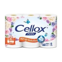 ราคา Cellox เซลล็อกซ์ พิวริฟาย ดัX6 (8850046012008)บเบิ้ลโรล กระดาษทิชชูแบบม้วน แพ็ค (10723153876)
