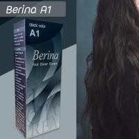 ราคา เบอริน่า A1 สีดำ สีผม สีย้อมผม เปลี่ยนสีผม ครีมย้อมผม Berina A1 Black Hair Color Cream (25522772504)