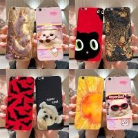 ราคา สําหรับ Vivo V5 V5 Plus ปลอกน่ารักการ์ตูน Jelly Candy Matte รูปแบบซิลิโคนอ่อนนุ่มเคสโทรศัพท์สําหรับ VivoV5 Lite V5s 1601 1609 V5 + V 5 ฝาครอบ (26061919540)