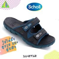 ราคา SCHOLL 1U-2517 รองเท้าสกอร์ แบบสวม รุ่นTIP-TOP DEEP OCEAN ทิปทอป สีน้ำทะเล ปรับหน้าได้ แห้งไว ใส่สบาย (12398975140)