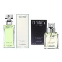 ราคา Calvin Klein Eternity for Women EDP 100 ml. +Calvin Klein Eternity for Men EDT 100 ml. พร้อมกล่อง (752108965)