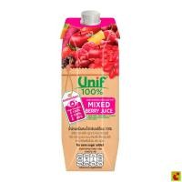 ราคา ยูนิฟ น้ำผักผลไม้ผสมมิกซ์เบอร์รี่รวม 100% 1000 มล. (44476010057)