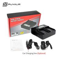 ราคา FUYALIN F970 ที่ชาร์จกล้อง NP-F770 F750 F550 F960 เติมแสงแบตเตอรี่ Dual Charge (50602651495)