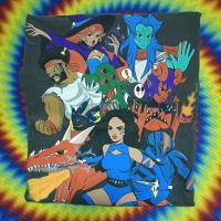 ราคา เสื้อยืดมือสอง Vintage ต่างประเทศ ลายรวมการ์ตูน design งานแบรนด์ Usa Size L.อก22/ยาว29 (25785277851)