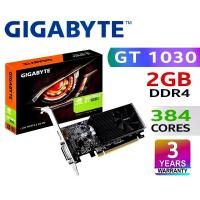 ราคา VGA (การ์ดแสดงผล) GIGABYTE GT 1030 LOW PROFILE D4 2G - 2GB DDR4 (GV-N1030D4-2GL) (5891541312)